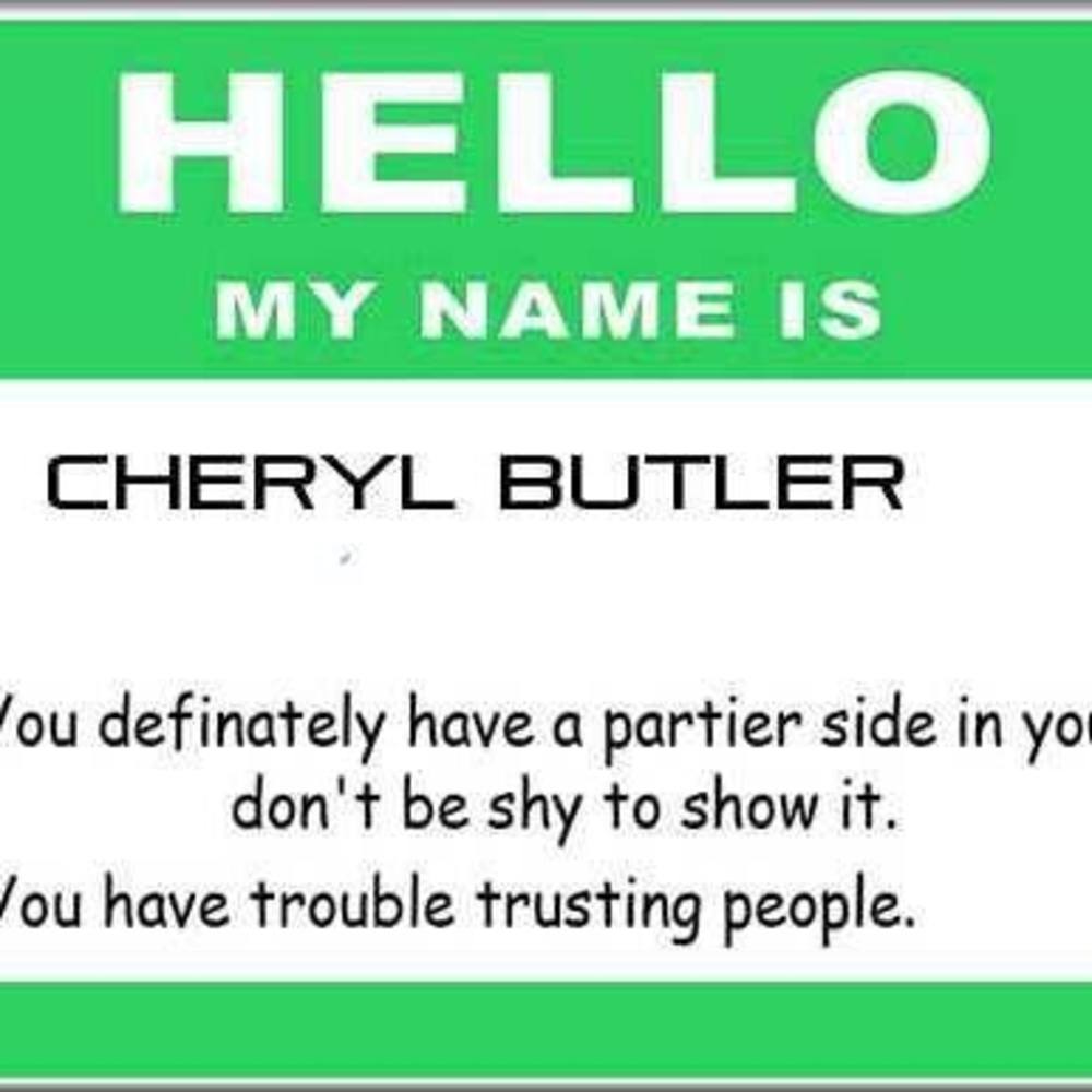 Meet your Posher, Cheryl